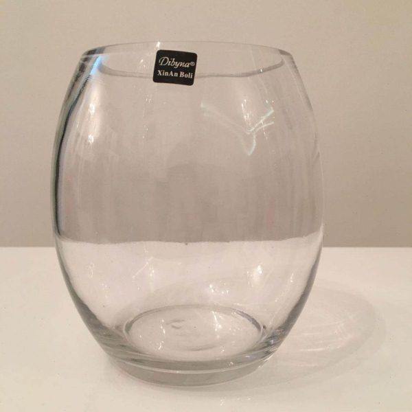 玻璃花瓶简约 花瓶透明鹅蛋水培植物绿萝富贵竹 插花花瓶透明包邮