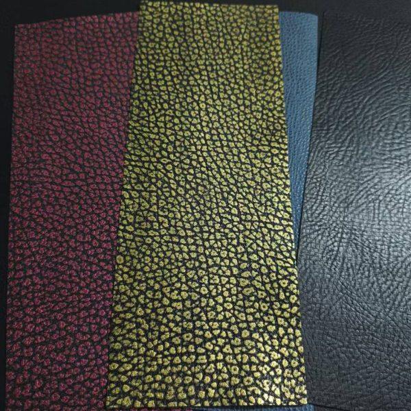 进口多色野牛纹牛皮系列牛皮台球杆握把头层牛皮更换球杆握把皮料