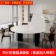 4分折叠圆桌面板餐桌台面家用酒店临时扩大圆桌面麻将桌盖板
