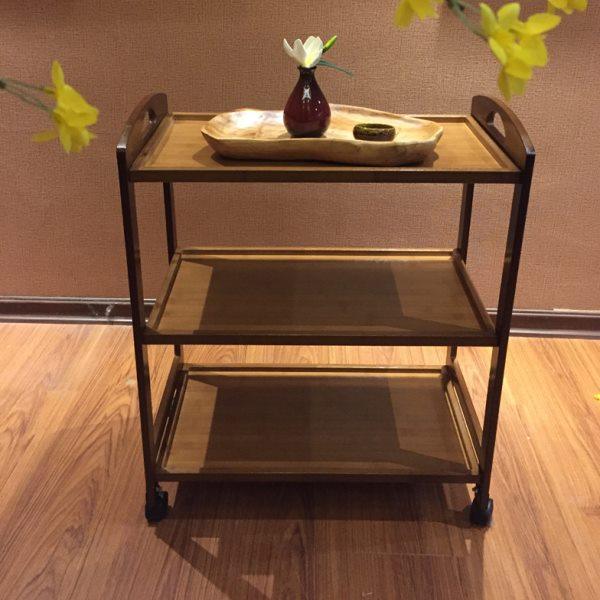 新款美容楠竹木板工具车实木推车美容推车美甲发廊美容院推车基通,商业/办公家具,工具车,淘宝优惠券,粉丝福利购,淘宝优惠卷