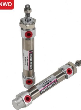 气缸SCMB20-60/45/70/25/100迷你气缸双动活塞不锈钢标准气缸