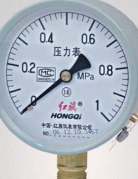 压力表Y60Z 0-6Mpa