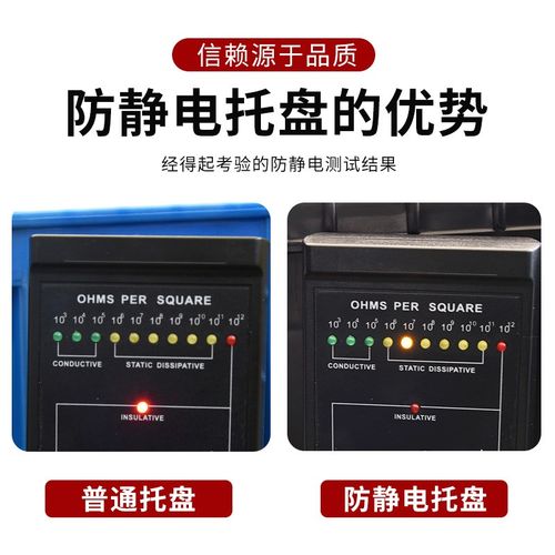 塑料防静电川字托盘叉车潮垫板栈板货物托板P货架仓库卡板地台板