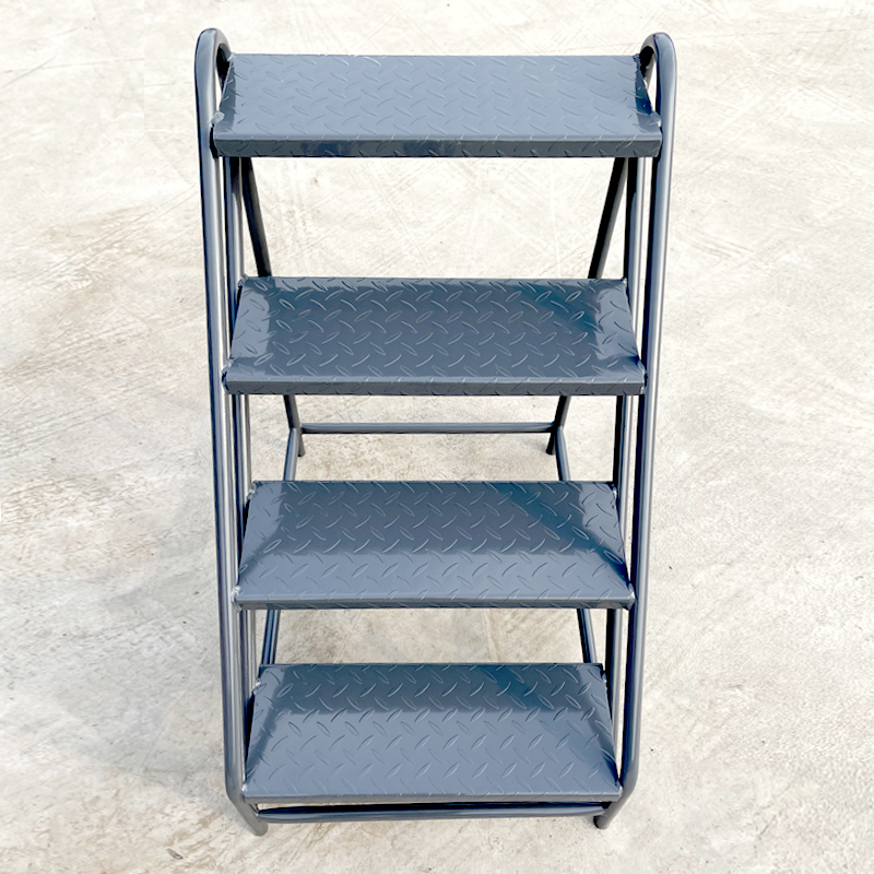 两三四步梯铁楼h梯踏步台阶梯过墙梯装卸货梯工业梯高凳子登高梯