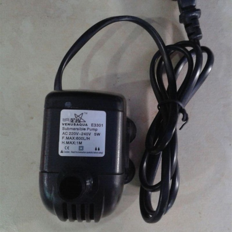 星族E3301/3302/3303超静音潜水泵省电循P环抽水泵鱼缸喷泉潜水泵