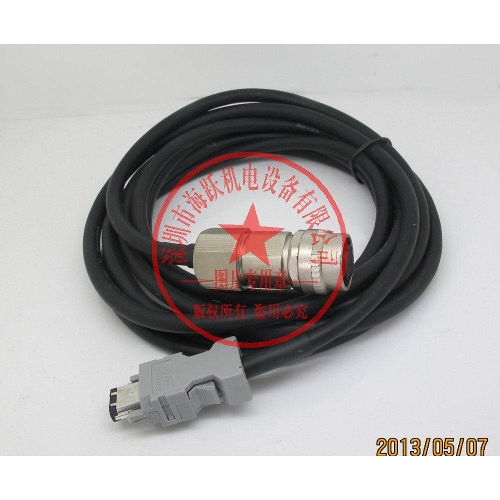 安川伺服电机编码器线 SGMGV 5 7系列 JZSP-CVP01-03-E 05-5电缆