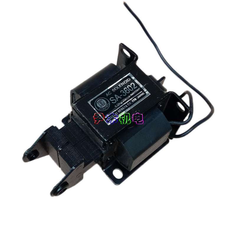 厂家供应  SA-3602 交流牵引电磁铁 吸力4KG 行程20mm 220/380V