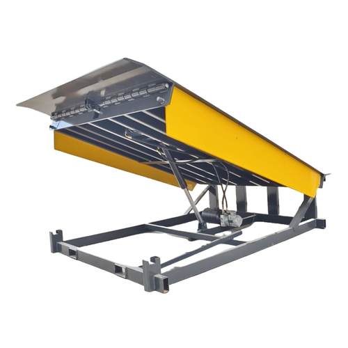 固定登车桥货台高度调节板 月台物流仓库装卸 电动液压登车桥