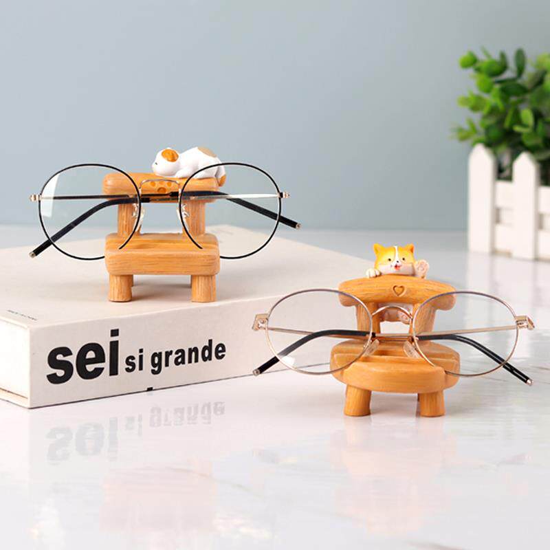 创意椅子眼镜架摆件眼镜店展示道具装饰桌面可爱萌宠眼镜收纳支架