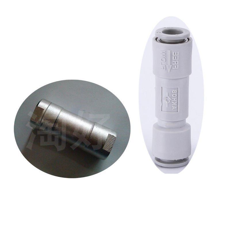 气路快插单向AKH逆流止回阀KA-04-06-08-10-12-15-2Q0-25-32-40-5