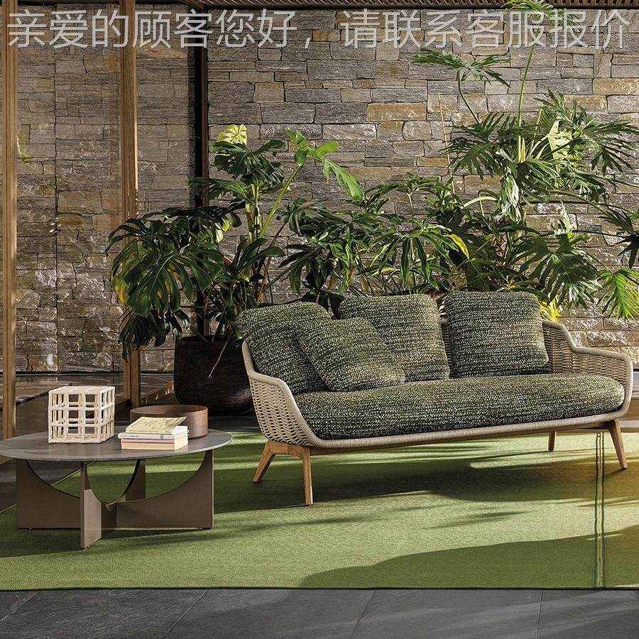 户406柚木墅绳编沙外发北庭院阳台别酒店室外露天欧防水防晒藤椅,住宅家具,户外沙发,淘宝优惠券,粉丝福利购,淘宝优惠卷