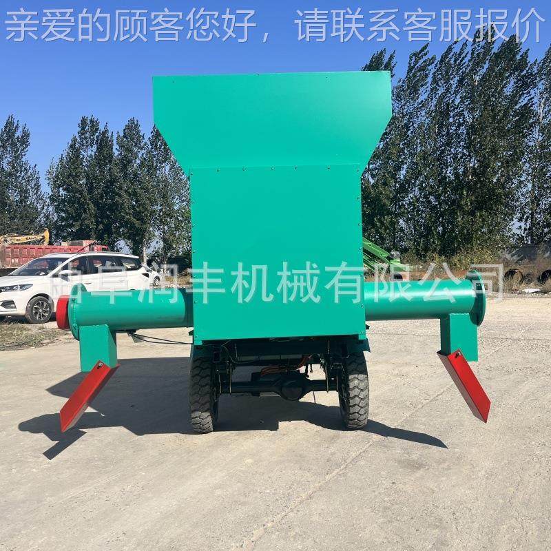 螺旋精饲料撒洒料 有机UWN肥料牧场料抛车 车五征底盘秸秆投料机