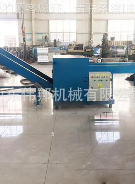 多能断海绵切粒机 海绵下脚料剪切短WBJQ2400切设备机 乳胶棉切功