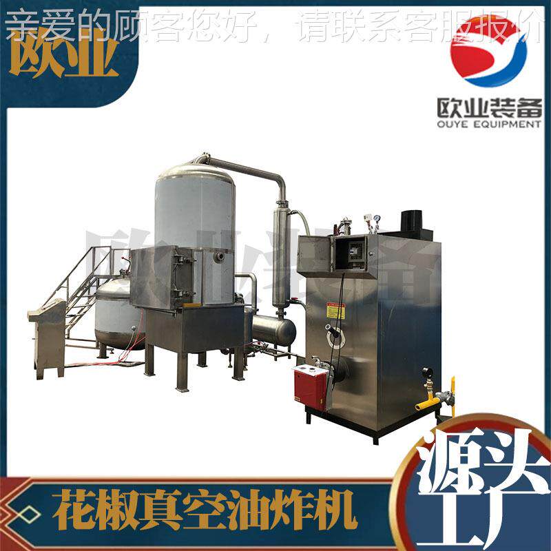 果蔬脆加工生产线OWS脆莲子脆低温油设备 腰果豌豆油 炸机炸器
