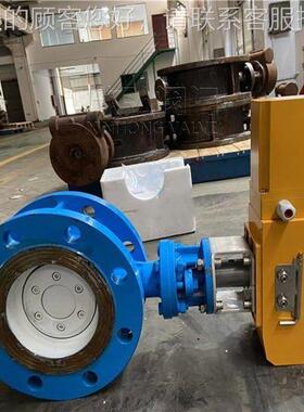 D943H电自动复位蝶阀气动  中心 法双向445压 兰 阀断门