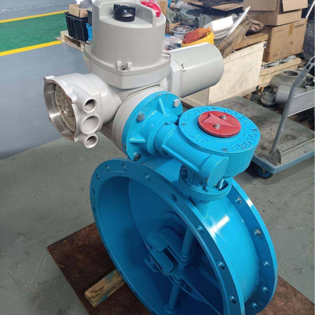 电动蝶阀执行器D941X防爆智能型远程控制4-20mA