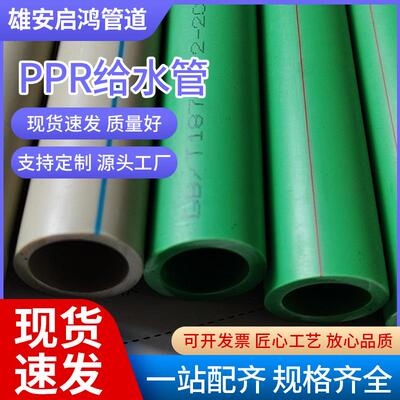 ppr管家用热熔冷热管材4分20热熔管PPR自来水管6分25ppr管子