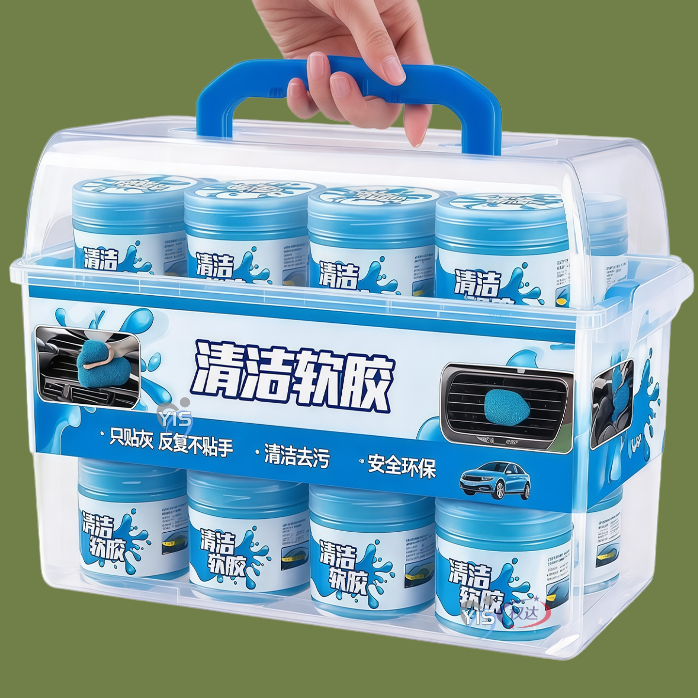 无残胶软胶全屋缝隙除尘清洁神器