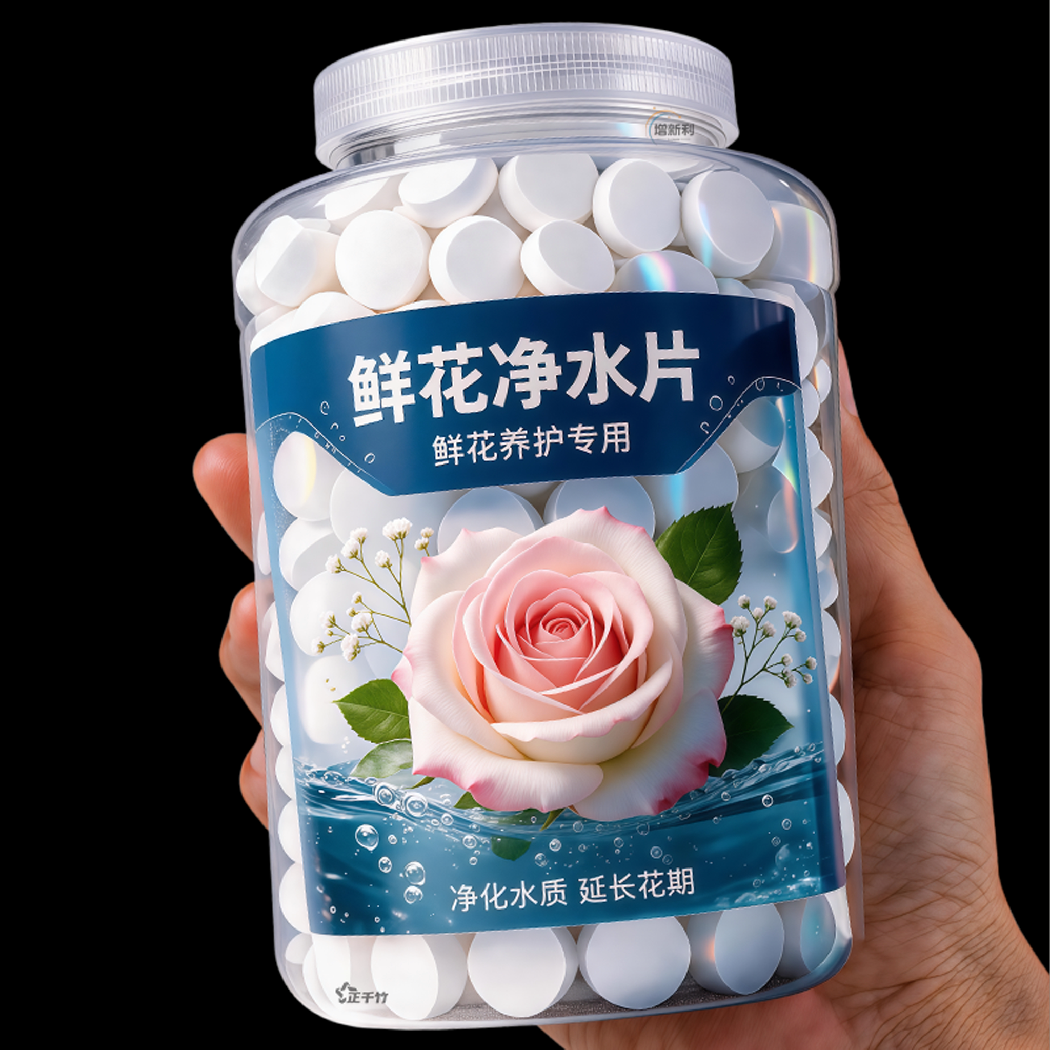 鲜花84泡腾片延长花期二氧化氢鲜花泡腾片家用园艺用品鲜花保鲜剂