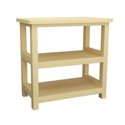 桌子厨房切菜桌家用置物桌微波炉架实木餐桌料理台简易Y长条木桌