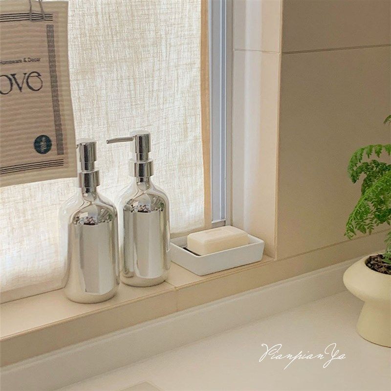 日式肥皂盒陶瓷家用沥水皂盒卫生C间浴室长方形304不锈钢香皂碟