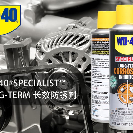 进口WD-40长效防锈剂专家级防锈油 模具链条金属 6.5OZ(185g)WD40