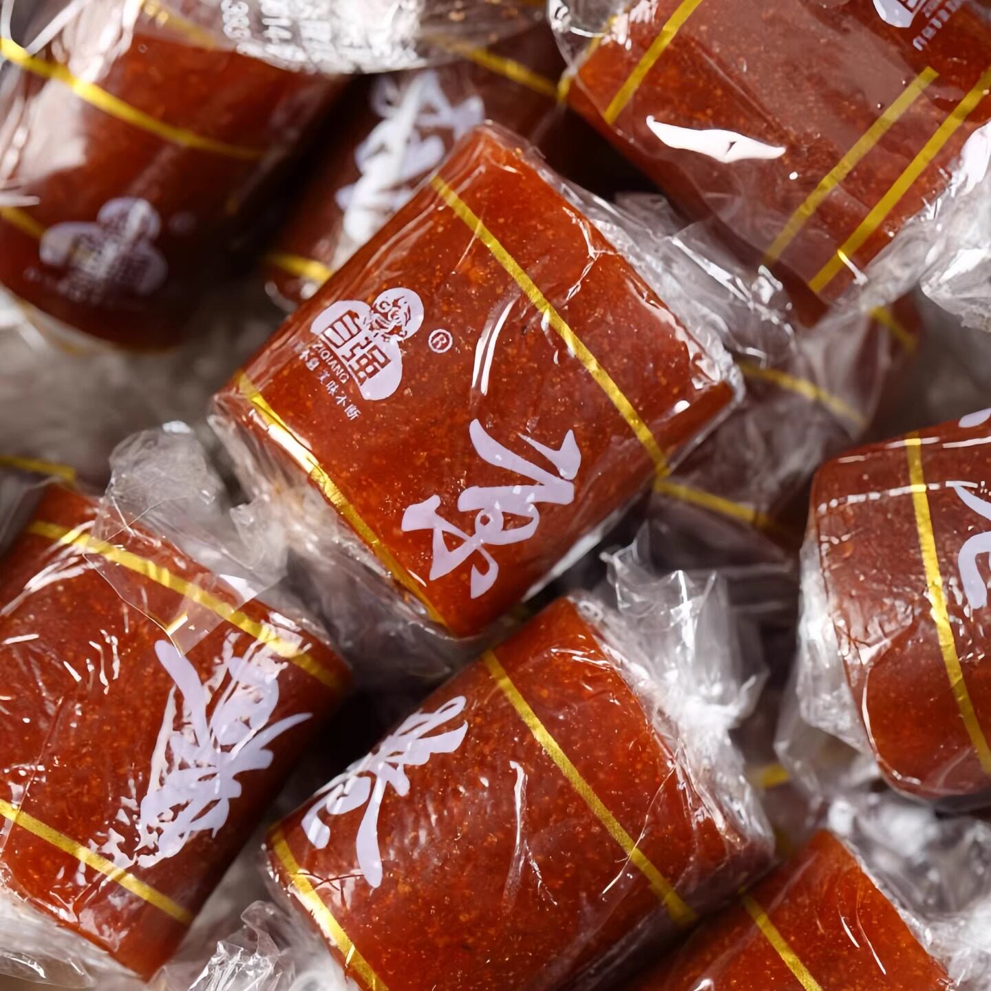 山楂卷果丹皮小包袋散装山楂果脯山楂条老式卷小吃网红零食品整箱