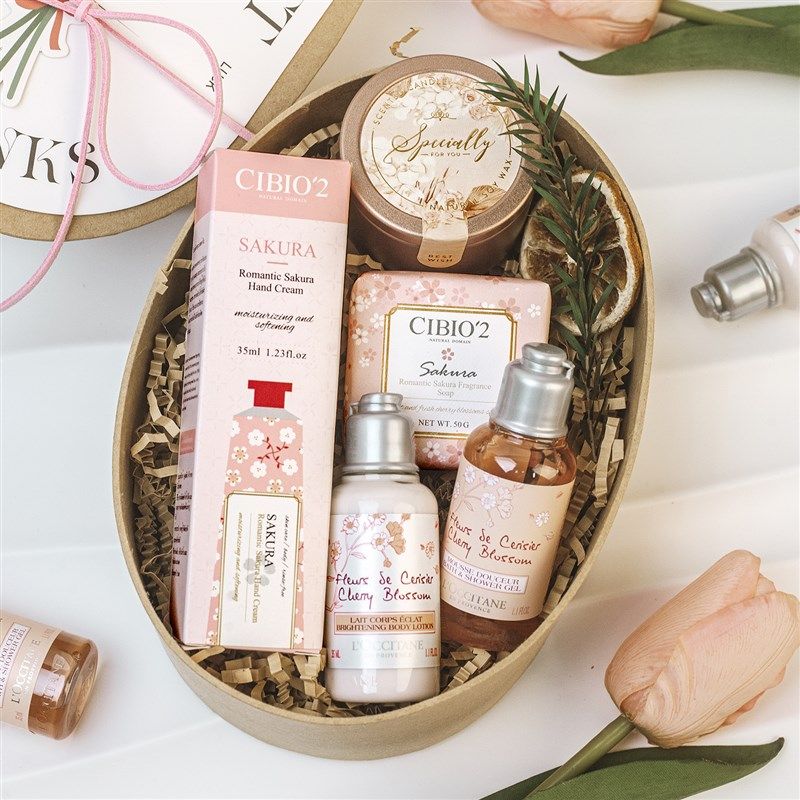 郁金香欧舒丹护手霜礼盒闺蜜生日礼物结婚回礼女伴娘伴手礼母亲节