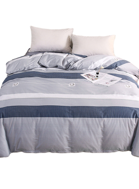 60支被套单件纯棉150x200x230床单人1.5x2米180x220被罩220x240cm