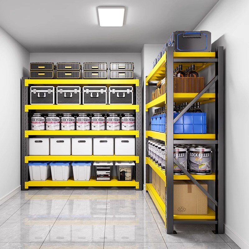 仓储货架多层置物架仓库重型储物架快递超市架子车库收纳货物铁架