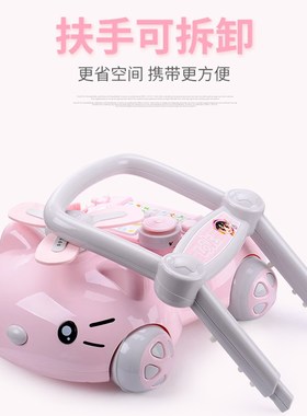 a加b学步车婴儿手推车防o型腿防侧翻宝宝学步走路神器儿童助步车