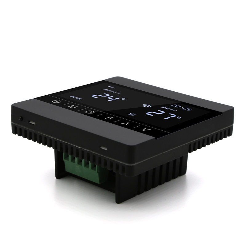 水电地暖温控器液晶空调控制面板无线远程wifi智能开关双切二合一