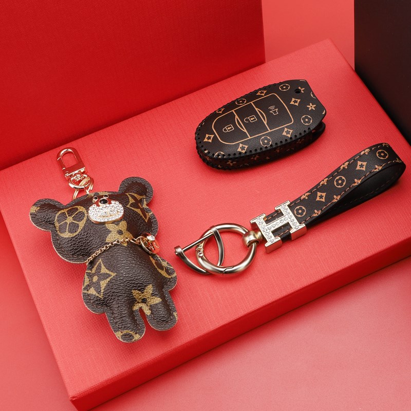 今日阳光咪呢m1钥匙套咪呢M2海全q2q1电动四轮车新能源遥控包扣女