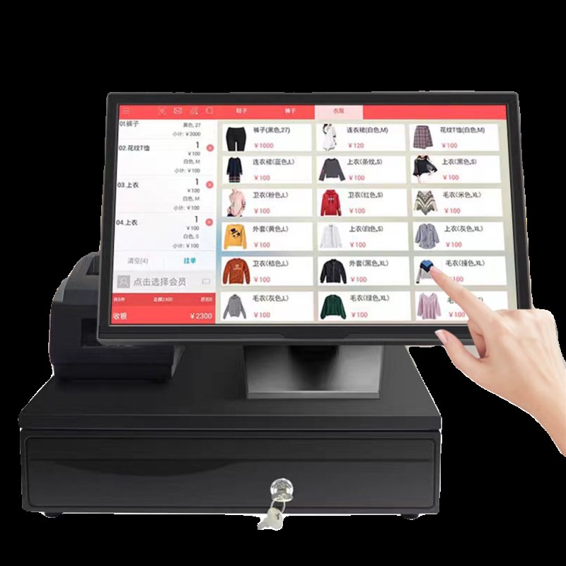 菜鸟驿站查询触摸屏显示器收银点餐工业触控医疗设备监控17/22寸