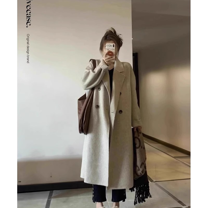 羊皮毛一体勃肯鞋毛毛半拖女外穿冬季加绒一脚蹬博.肯包头拖鞋