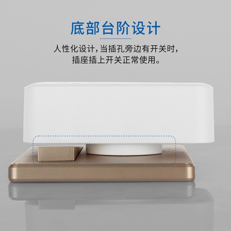 空调插座大功率转换器16A转10A 16安三孔一转二无线扩展转换插头