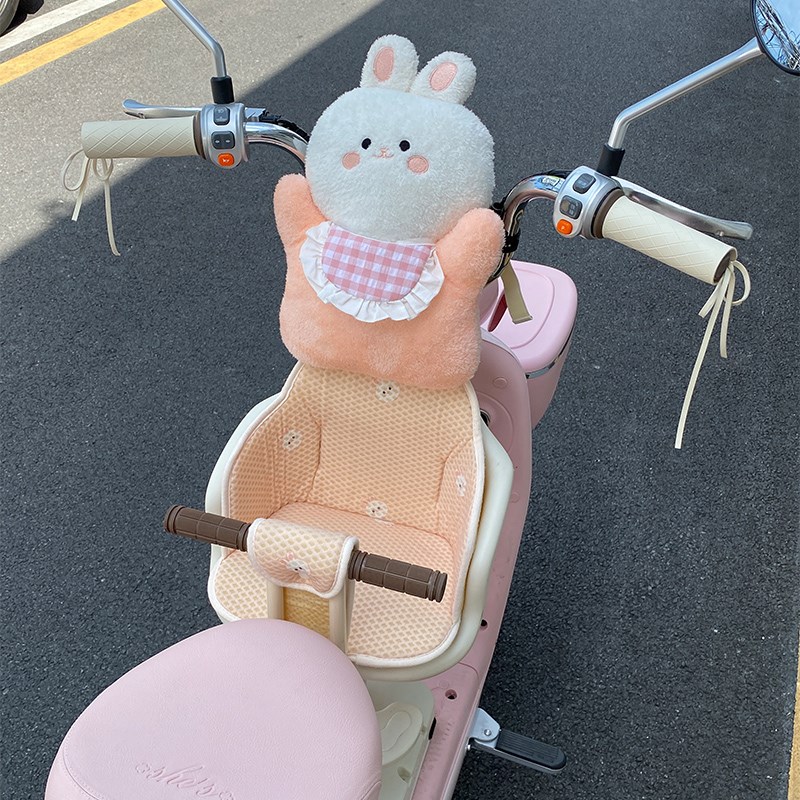 电动车防撞垫儿童座椅宝宝防撞头保护垫电瓶车防撞玩偶神器可爱