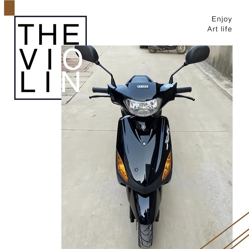 雅马哈新款巧格125CC踏板摩托车经E济实用燃油助力车男女款代步车