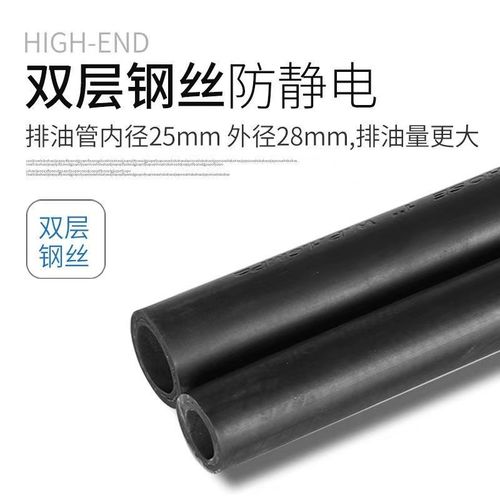 加油机胶管柴油汽油6分一寸耐油防冻抗P压钢丝管软管防静电