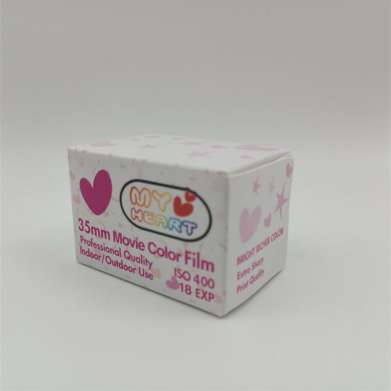 18张甜心135彩色胶卷2025年复古傻瓜相机胶卷4T00度135负片