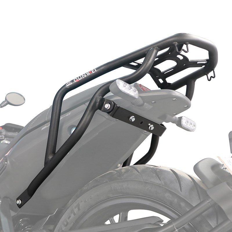 适用贝纳利幼狮1k50后货架幼狮250尾箱架后衣架尾翼尾箱支架改装