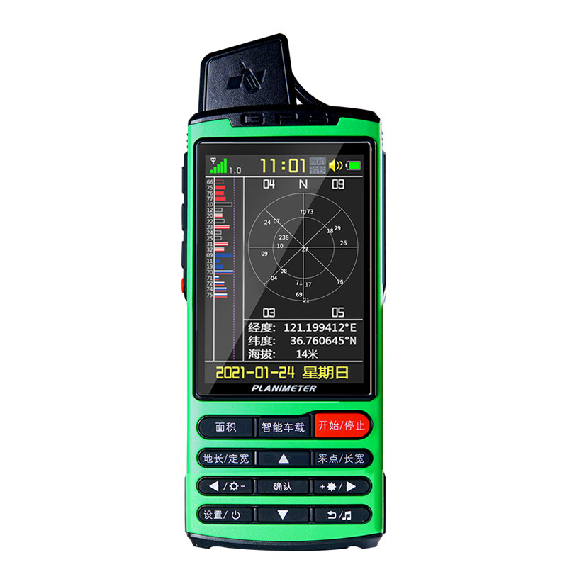 久保田T16高精度GPS量地测亩仪车载T20手持土R地面积测量仪地亩仪