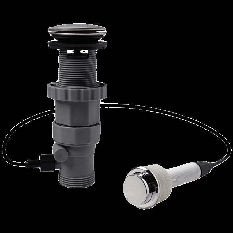 面盆台盆洗手盆脸盆一键台控x岩板下水器按压式开关水弹跳式去水