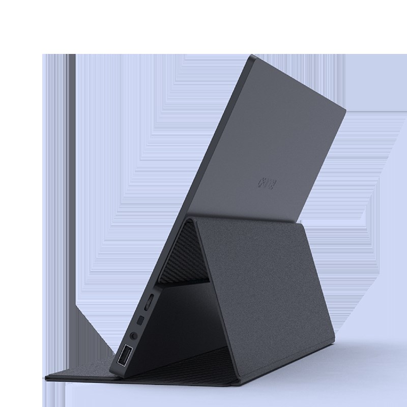 CFORCE便携显示屏v15.6英寸碳纤维纹保护皮套支架