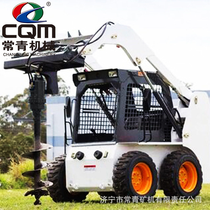 滑移机前置螺旋钻机挖机工程挖桩机挖树坑滑移式小型液压螺旋钻,五金/工具,装载机,淘宝优惠券,粉丝福利购,淘宝优惠卷