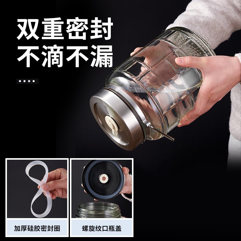 茶水桶纯净空桶家用茶台茶几泡茶装水储水桶食品级玻璃矿泉饮水桶