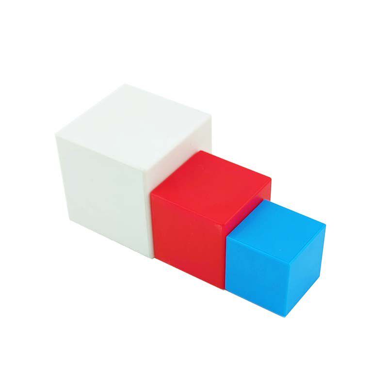 正方体数学教具磁性磁力磁吸磁铁立方体几何正方形积木小学2厘米3