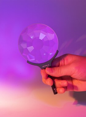 LLP82mmV4手持特效滤镜摄影前景虚化半圆旋涡黑洞万花筒多影棱镜