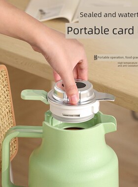 德国保温杯红色胆汁保温杯水壶家用保温杯水壶大容量老式25新沸水