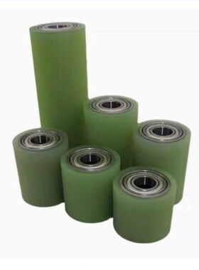 米思米C-RORGA25-20/30/40/E50经济型 聚氨酯包胶滚轮 带轴承型